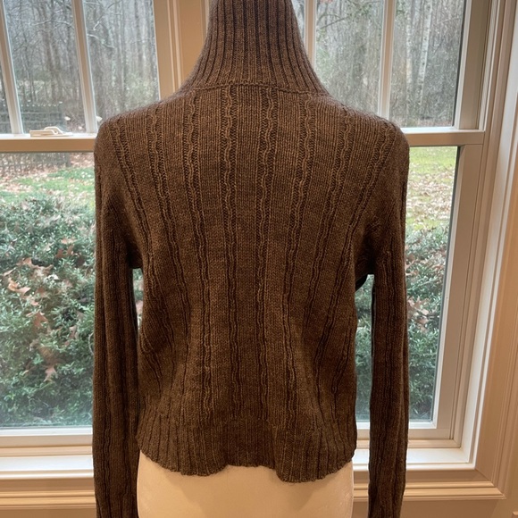 ANN TAYLOR Medium Alpaca Turtle neck sweater - Picture 3 of 4